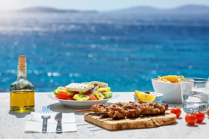Food and drink in Corfu