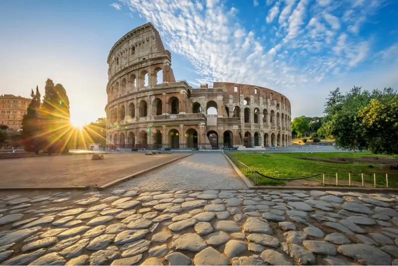 Romance, Roman Ruins & Monuments for the Gods